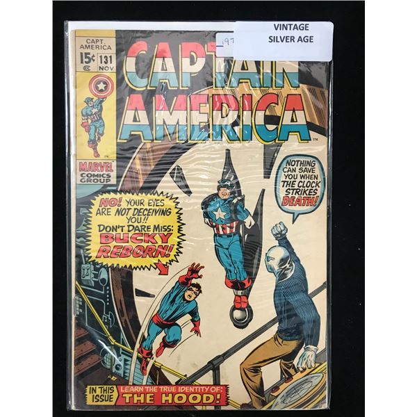 MARVEL COMICS NO.131 CAPTAIN AMERICA (VINTAGE SILVER AGE)