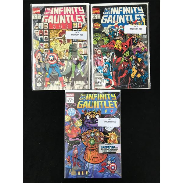 LOT OF THE INFINITY GAUNTLET COMICS (MARVEL COMICS)