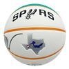 Image 3 : VICTOR WEBANYAMA SIGNED SAN ANTONIO SPURS LTD. EDITION BASKETBALL (FANATICS COA)