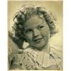 Image 1 : Shirley Temple "To Estelle Love" Authentic Signed 11X14 Sepia Photo beckett