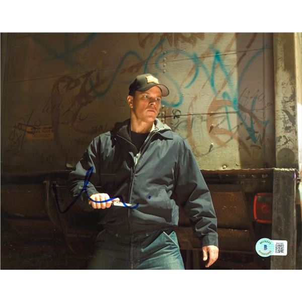 Matt Damon The Departed Signed 8x10 Photo Autographed beckett