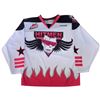Image 1 : Bret Hart Autographed Calgary Hitmen Replica Jersey (FROZEN POND COA)