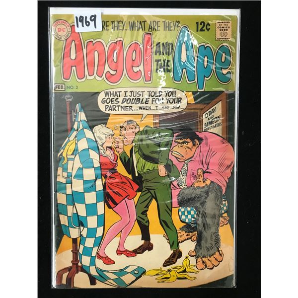 DC COMICS NO.2 ANGEL AND THE APE (1969)