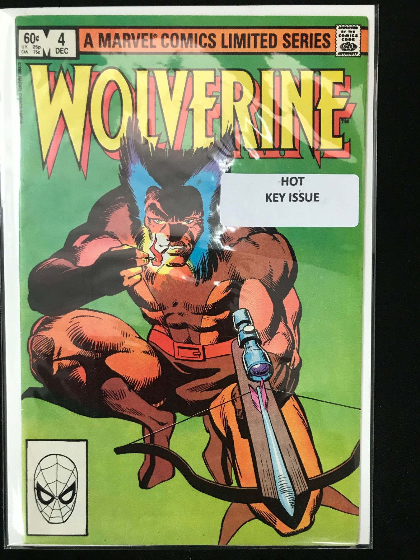 MARVEL COMICS NO.4 WOLVERINE (KEY ISSUE)