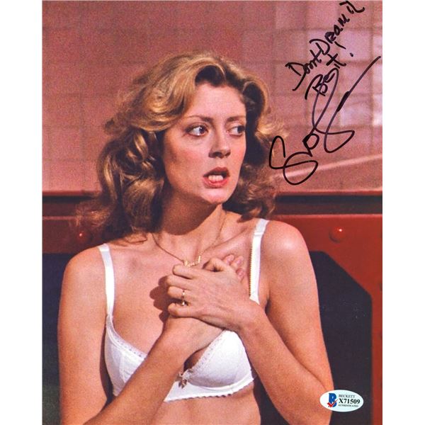 ROCKY HORROR PICTURE SHOW Photo signed by SUSAN SARANDON - COA, PSA - 8"x10"