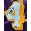 Image 4 : SHAQUILLE ONEAL SIGNED MITCHELL AND NESS L.A LAKERS SPLASH JERSEY (FANATICS COA)