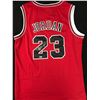 Image 1 : MICHAEL JORDAN SIGNED CHICAGO BULLS MITCHELL AND NESS JERSEY (UPPER DECK COA)