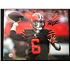 Image 1 : BAKER MAYFIELD SIGNED 8X10 PHOTO VS COA