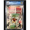 Image 1 : MARVEL COMICS NO.57 TALES OF SUSPENSE FEAT THE POWER OF IRON MAN CGC GRADED 4.5