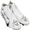 Image 1 : JUSTIN HERBERT DUAL SIGNED INSCRIBED GAMES USED FOOTBALL CLEATS (BECKETT COA)