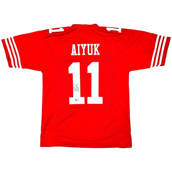 BRANDON AIYUK SIGNED SAN FRANCISCO 49ERS JERSEY (BECKETT COA)