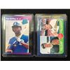 Image 1 : LOT OF ROOKIE CARDS KEN GRIFFEY JR, ERIC PLUNK AND JOSE CANSECO