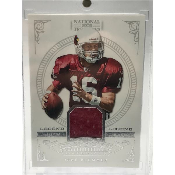 2012 NATIONAL TREASURE NO.32 JAKE PLUMMER PATCH 45/99