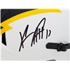 Image 2 : KEENAN ALLEN SIGNED SAN DIEGO CHARGERS FULL SIZE ECLIPSE HELMET (BECKETT COA)