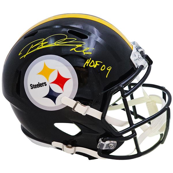 GEORGE PICKENS SIGNED PITTSBURGH STEELERS FULL SIZE HELMET (BECKETT COA)