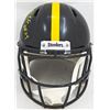 Image 3 : GEORGE PICKENS SIGNED PITTSBURGH STEELERS FULL SIZE HELMET (BECKETT COA)