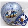 Image 1 : Super Bowl MVPS Signed Full Size Authentic Helmet With 27 Signatures Inc. Bart Starr Beckett COA