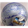 Image 3 : Super Bowl MVPS Signed Full Size Authentic Helmet With 27 Signatures Inc. Bart Starr Beckett COA