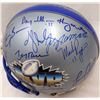 Image 7 : Super Bowl MVPS Signed Full Size Authentic Helmet With 27 Signatures Inc. Bart Starr Beckett COA