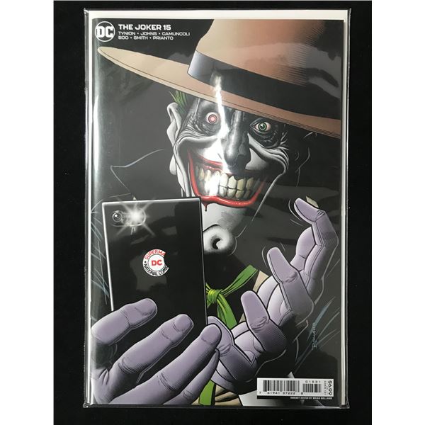 DC COMICS NO.15 THE JOKER (VARIANT COVER BY BRIAN BOLLAND