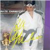 Image 3 : RALPH MACCHIO AND WILLIAM ZABKA SIGNED KATE KID STATUES (FROZEN POND COA)