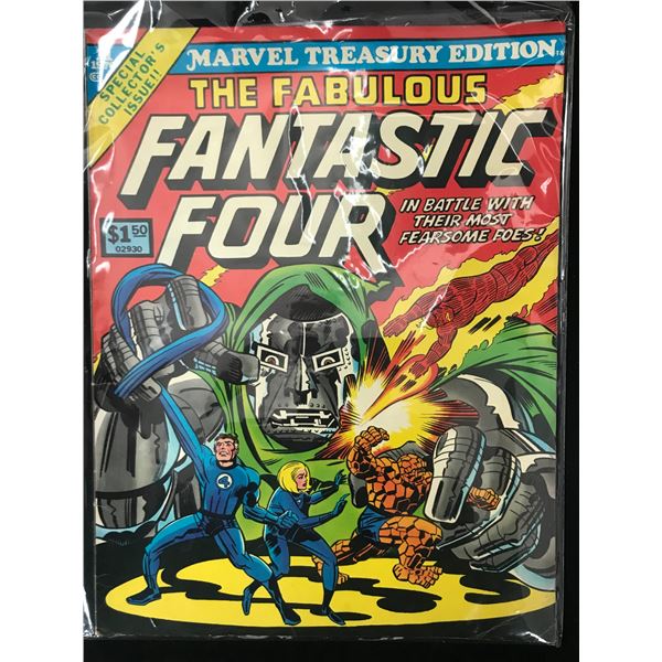 MARVEL COMICS THE FABULOUS FANTASTIC FOUR (MARVEL TREASURY EDITION)