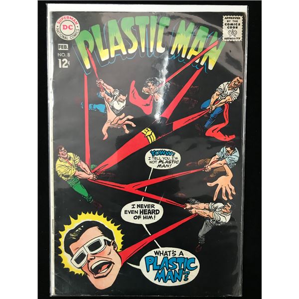 DC COMICS NO.8 PLASTIC MAN