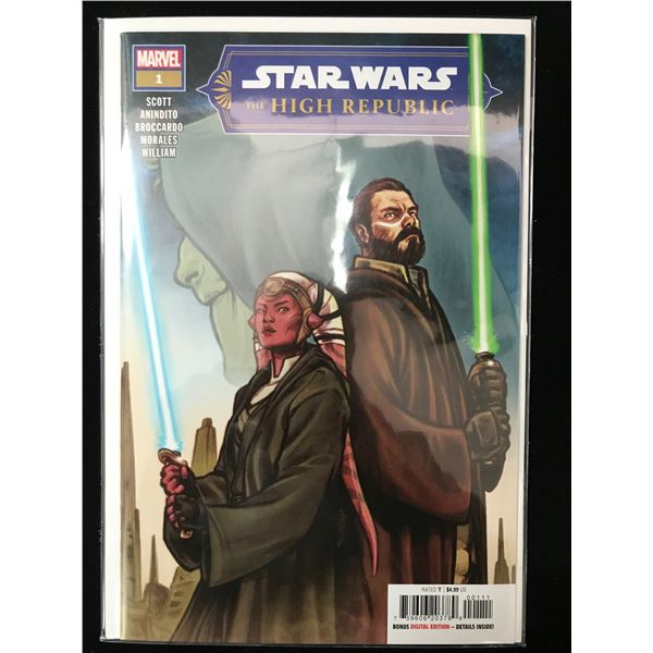 MARVEL COMICS NO.1 STAR WARS THE HIGH REPUBLIC (BONUS DIGITAL EDITION)