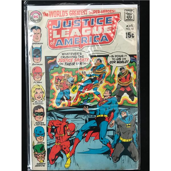 DC COMICS NO.82 JUSTICE LEAGUE OF AMERICA