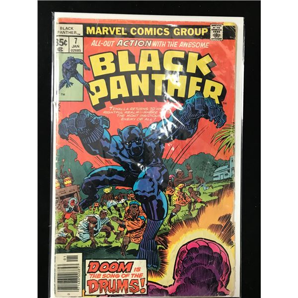 MARVEL COMICS NO.7 BLACK PANTHER