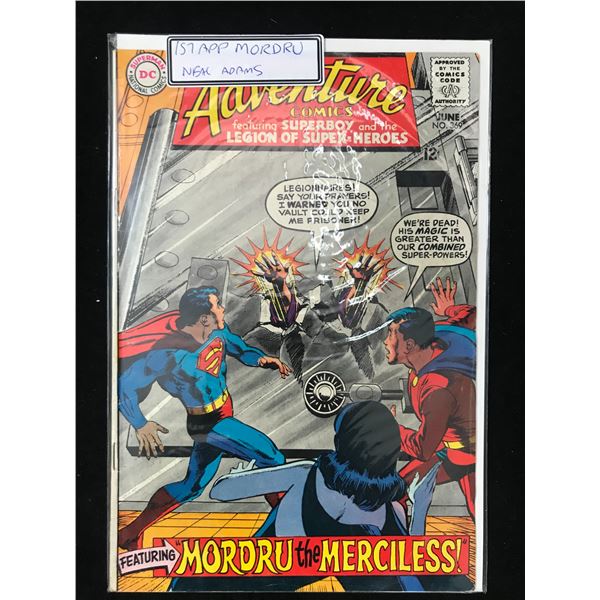 DC COMICS NO.369 ADVENTURE COMICS FEAT SUPERBOY AND THE LEGION OF SUPER-HEROES