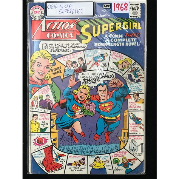 DC COMICS NO.360 ACTION COMICS SUPERGIRL (ORIGIN OF SUPERGIRL)