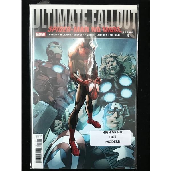 MARVEL COMICS NO.4 SPIDER MAN NO MORE ULTIMATE FALLOUT (HOT MODERN)