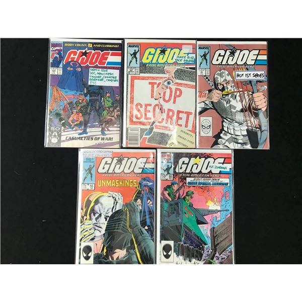 LOT OF G.I. JOE COMICS (MARVEL COMICS)