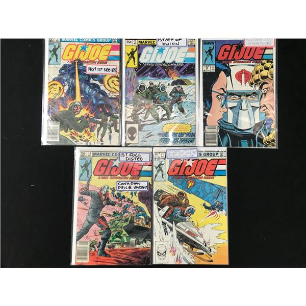 LOT OF G.I. JOE COMICS (MARVEL COMICS)