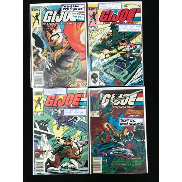 LOT OF G.I. JOE COMICS (MARVEL COMICS)