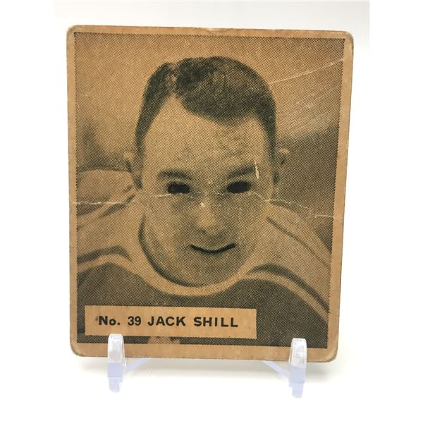 1937 V356 WORLD WIDE GUM NO.39 JACK SHILL