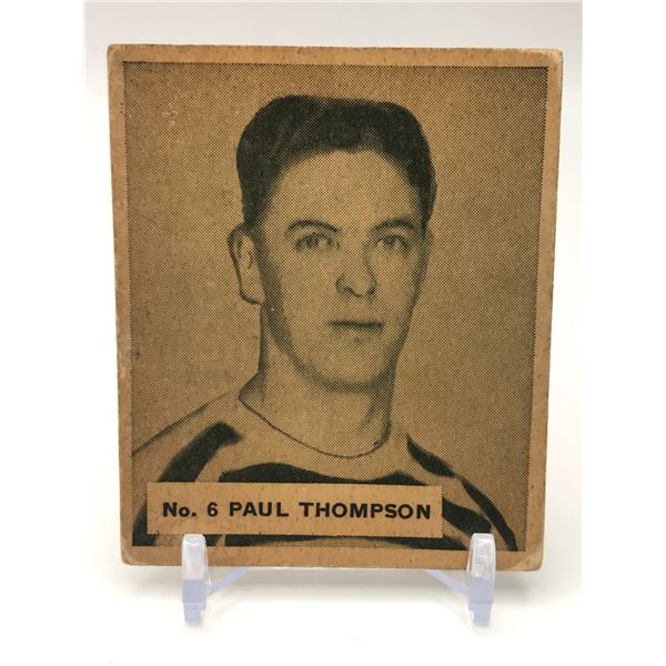 1937 V356 WORLD WIDE GUM NO.6 PAUL THOMPSON