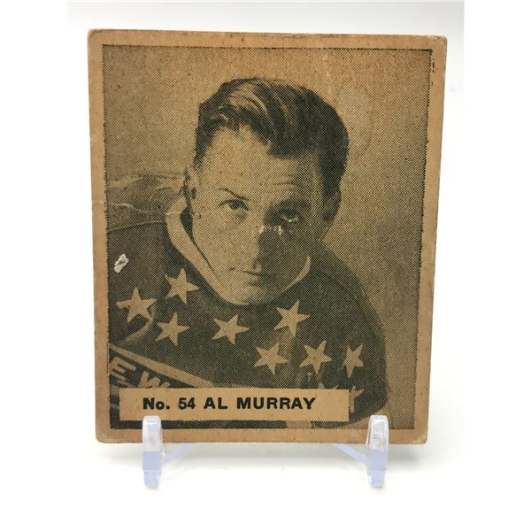 1937 V356 WORLD WIDE GUM NO.54 AL MURRAY