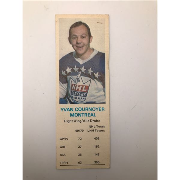 1970 DADS COOKIES YVAN COURNOYER