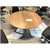 Image 2 : HAY COPENHAGUE 20 48"W OAK ROUND DINING TABLE, RETAIL VALUE $1,415.00