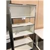 Image 2 : USM HALLER WHITE/CHROME 71"H SHELVING (REM119), RETAIL VALUE $4,496.00 CAD