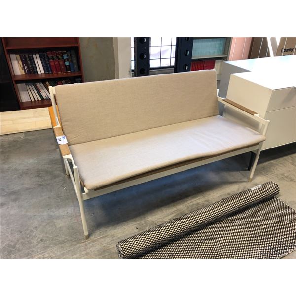 DESIGN WITHIN REACH SOMMER SOFA 57" RETAIL VALUE $3,260.00 CAD, COMES WITH CUSHION