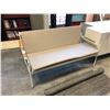 Image 1 : DESIGN WITHIN REACH SOMMER SOFA 57" RETAIL VALUE $3,260.00 CAD, COMES WITH CUSHION