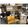 Image 1 : HERMAN MILLER EAMES 48" X 59" X 16" MAPLE STORAGE UNIT, RETAIL VALUE $5,675.00 CAD