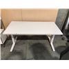 Image 2 : DESIGN WITHIN REACH RENEW SIT-TO-STAND ELECTRIC DESK WHITE 60" X 30" ELECTRIC TABLE, RETAIL VALUE