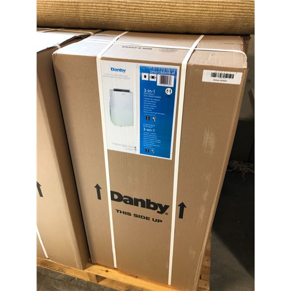 DANBY WHITE 3 IN 1 12,000 BTU PORTABLE AIR CONDITIONER