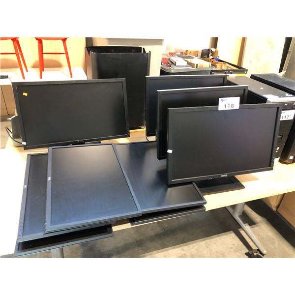 9 DELL 24" MONITORS