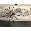 Image 1 : VITRA GEORGE NELSON WALNUT/BRASS SPINDLE CLOCK (BROKEN SPINDLE) HAY SHANE SCHNECK WALL CLOCK