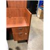 Image 2 : *L* L SHAPED CHERRY 2 DRAWER RECEPTION DESK